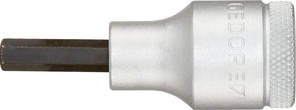GEDORE Schraubendrehereinsatz 1/2" Innen-6kt 4mm, IN 19 4, 6153070