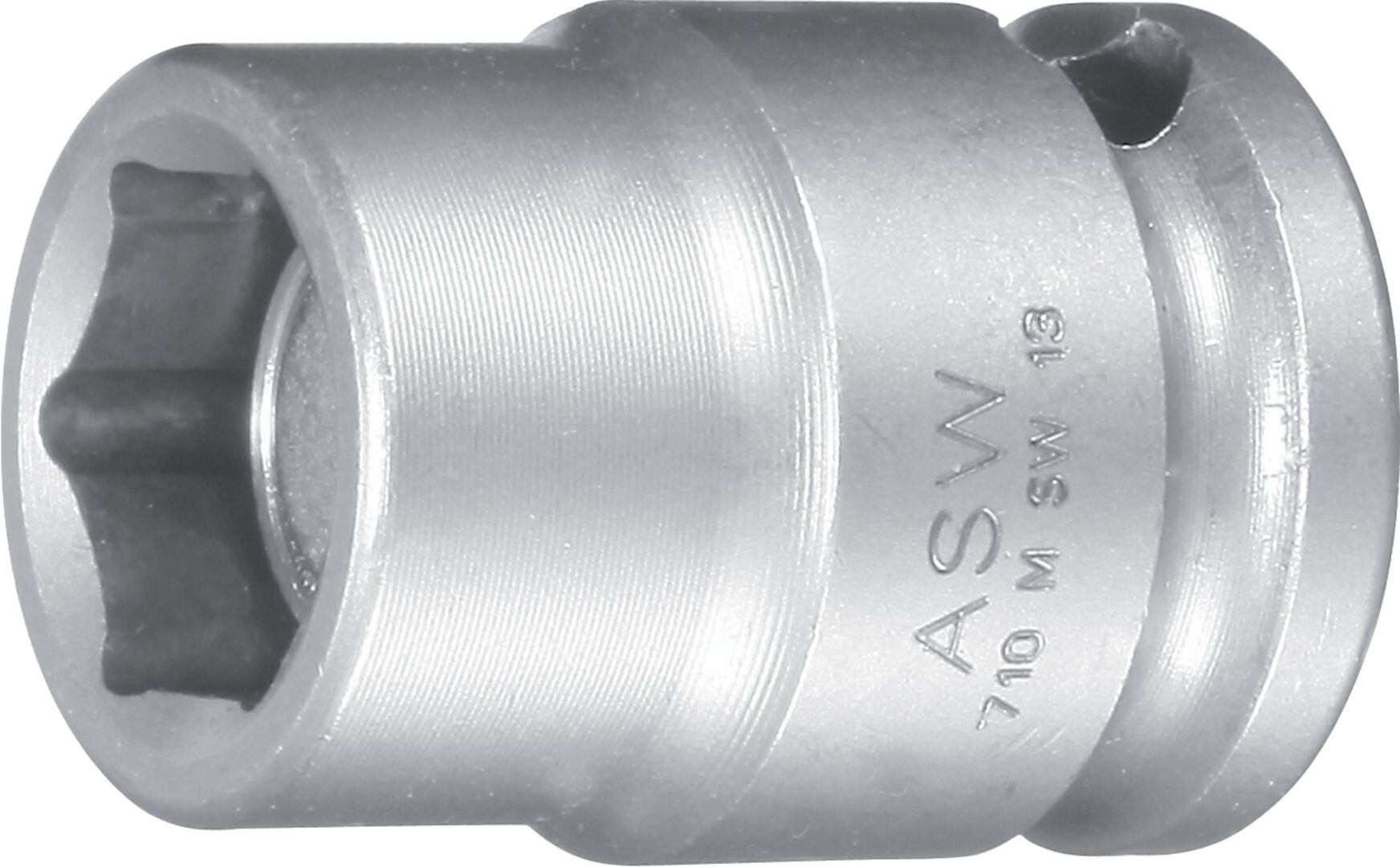 ASW Kr.-Steckschl.-Eins. 3/8" Schlüsselweite 8mm, Länge 30mm magnetis.
