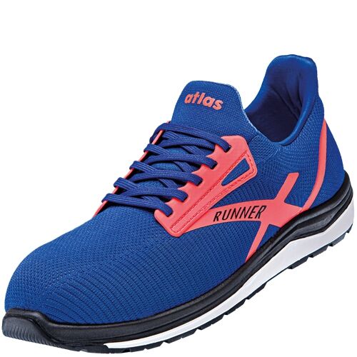 ATLAS Sicherheitshalbschuh Runner 45 S1P SRC, neon blue, W10 Gr. 41