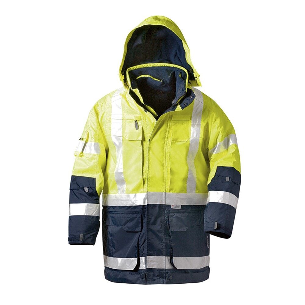 Warnparka Jekyll, Gr. S, gelb/blau
