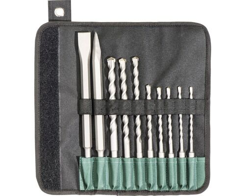 METABO SDS-Plus Bohrer-Meisselset 10-teilig