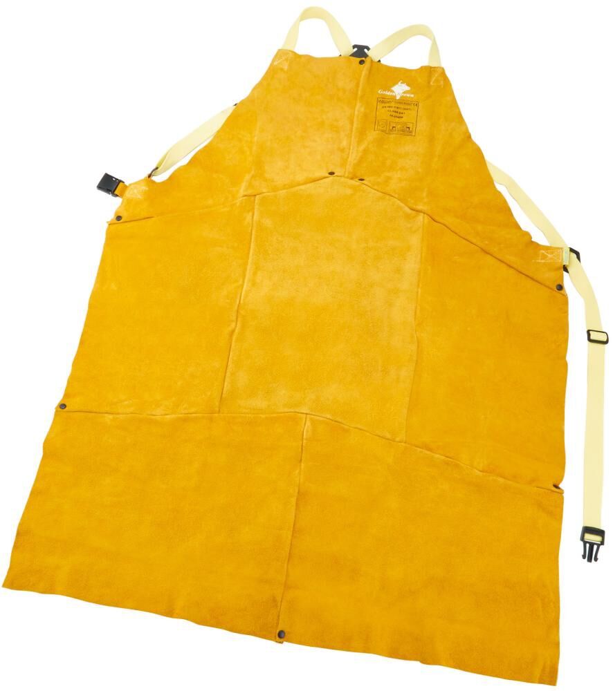 WELDAS Schürze GOLDEN BROWN Spaltleder 107x80 cm Nr. 44-2142 W WELDAS Schürze GOLDEN BROWN Spaltleder 107x80 cm Nr. 44-2142 W
