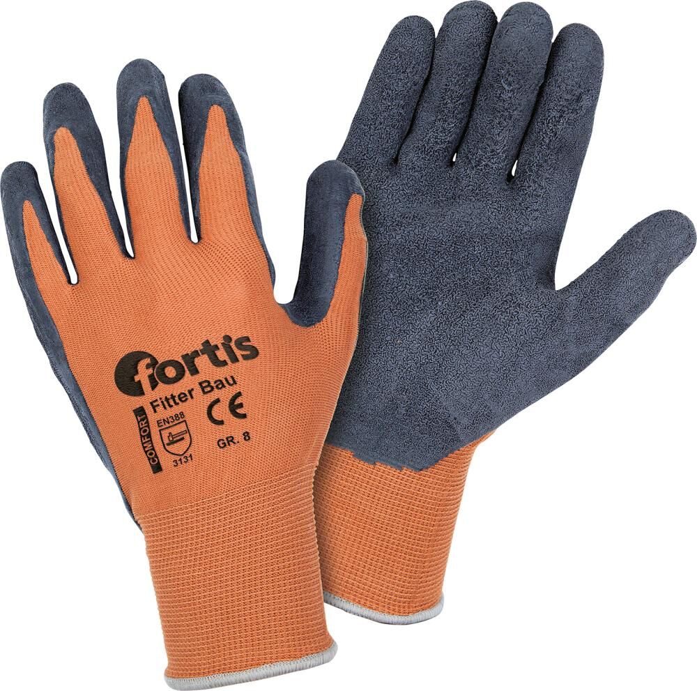 FORTIS Strickhandschuhe Fitter Bau Gr.8