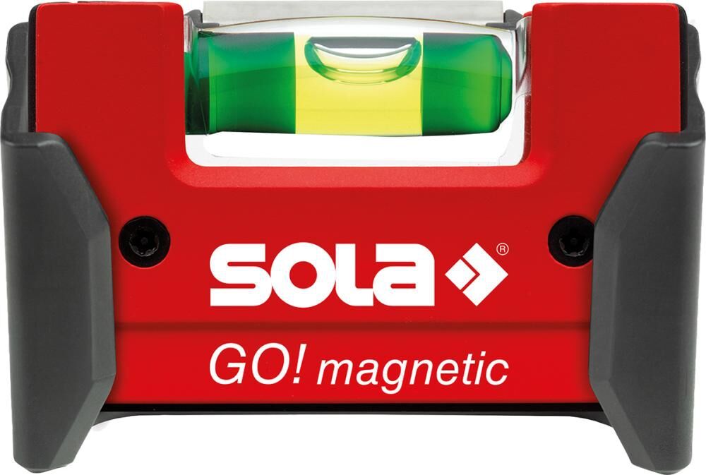 SOLA Magnet-Mini-Wasserwaage Go Magnet Clip 7,5cm SOLA Magnet-Mini-Wasserwaage Go Magnet Clip 7,5cm