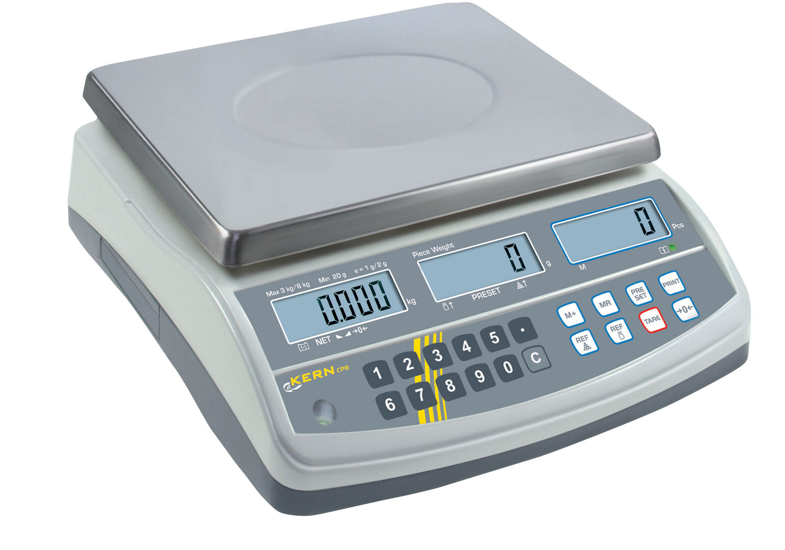 KERN Kompaktwaage bis 6,0 kg Ablesbarkeit 0,1 g