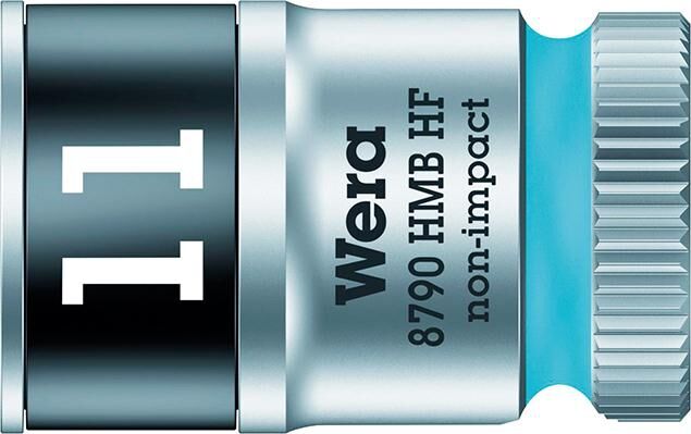 WERA Steckschlüsseleinsatz 6-kant 3/8" 11mm, mit Haltefunktion