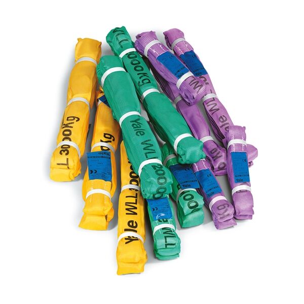 YALE Rundschlinge 1 Tonne 1m Umfanglänge Doppelmantel YALE Rundschlinge 1 Tonne 1m Umfanglänge Doppelmantel