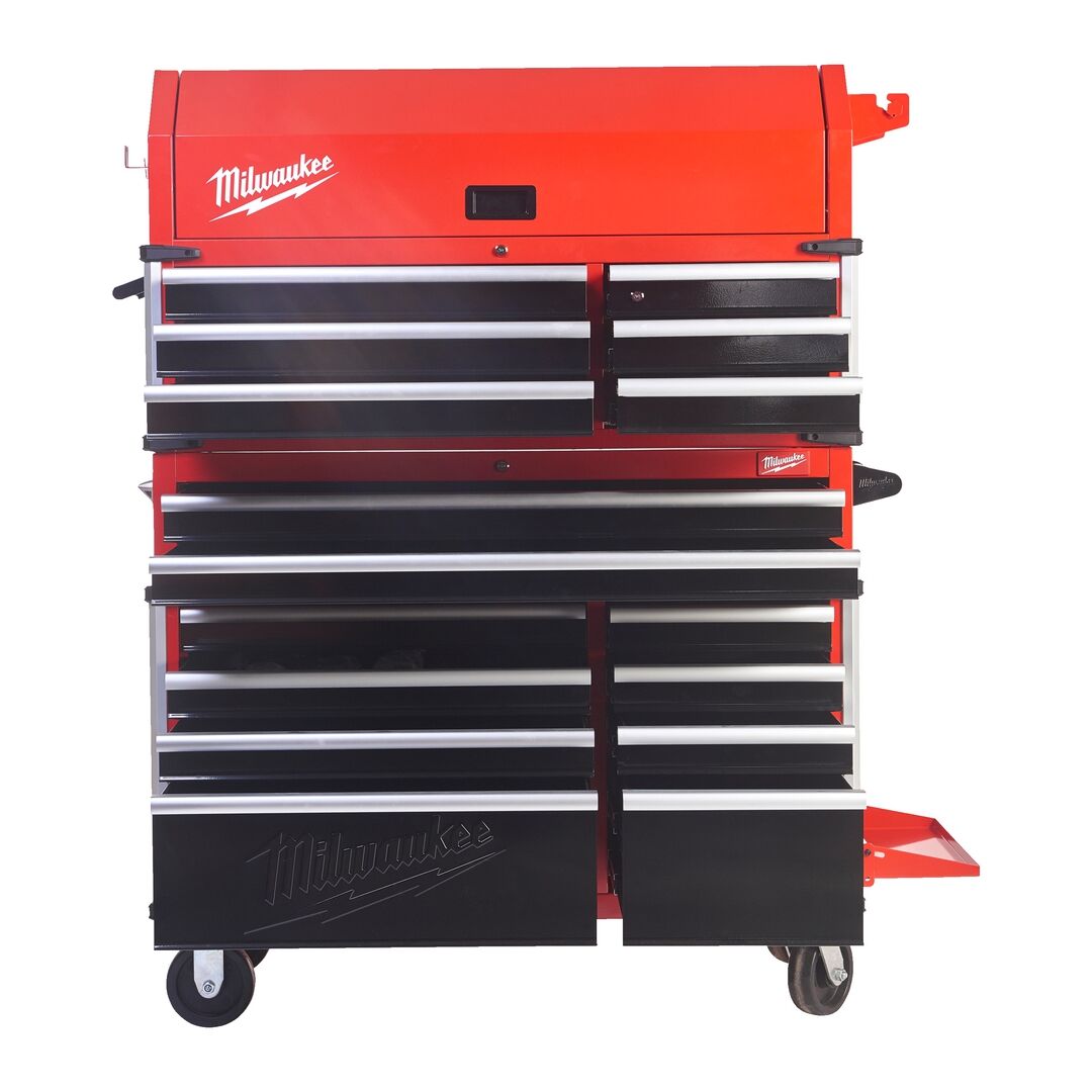 MILWAUKEE Werkstattwagen 117 cm / 46" mit 10 Schubladen MILWAUKEE Werkstattwagen 117 cm / 46" mit 10 Schubladen