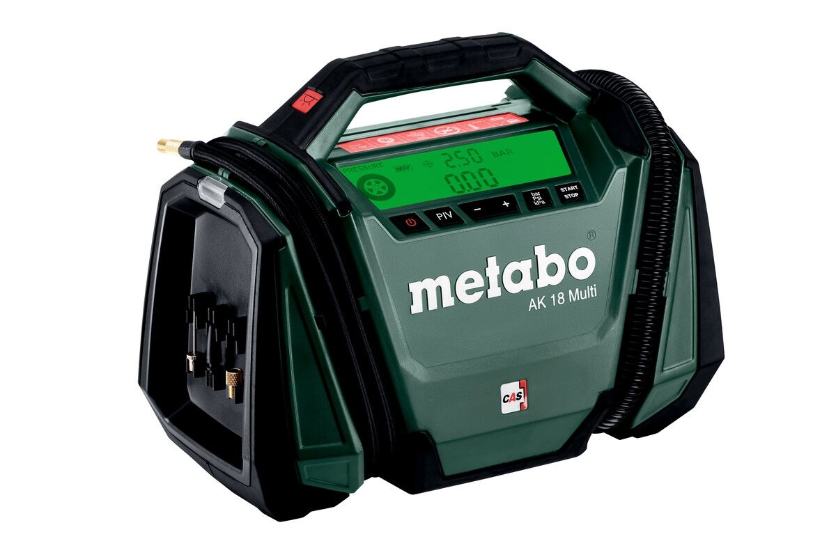 METABO Akku Druckluft Kompressor AK 18 Multi solo im Karton METABO Akku Druckluft Kompressor AK 18 Multi solo im Karton