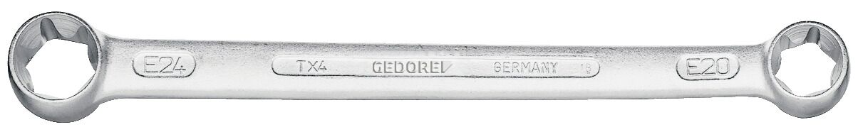 GEDORE Doppelringschlüssel Außen-TORX E6xE8 TX 4 E6XE8 6059800 GEDORE Doppelringschlüssel Außen-TORX E6xE8 TX 4 E6XE8 6059800