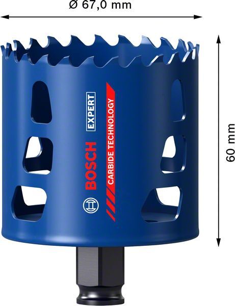BOSCH Lochsäge EXPERT ToughMaterial 67mm
