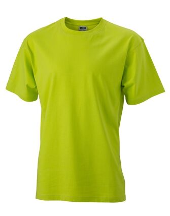 JAMES & NICHOLSON JN T-Shirt Round-T Heavy JN002 100%BW acid-yellow Größe XL