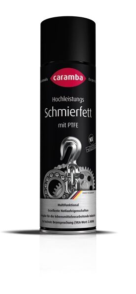 CARAMBA Hochleistung s Schmierfett mit PTFE 500ml Spraydose " Profi-Serie" CARAMBA Hochleistung s Schmierfett mit PTFE 500ml Spraydose " Profi-Serie"