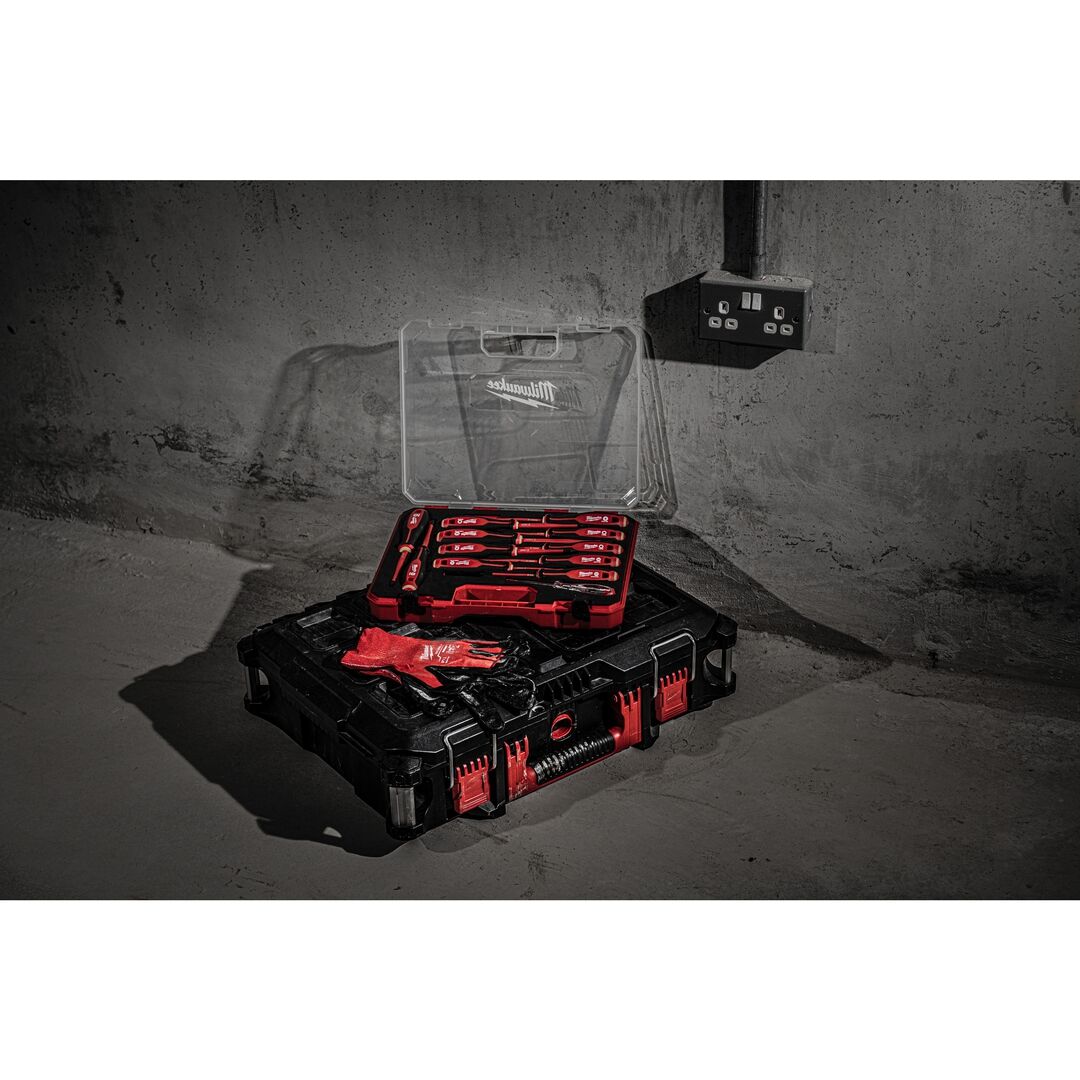 MILWAUKEE Schraubendreher Tri-Lobe Set SL/PH/Spannungsprüfer, VDE geprüft, 7tlg