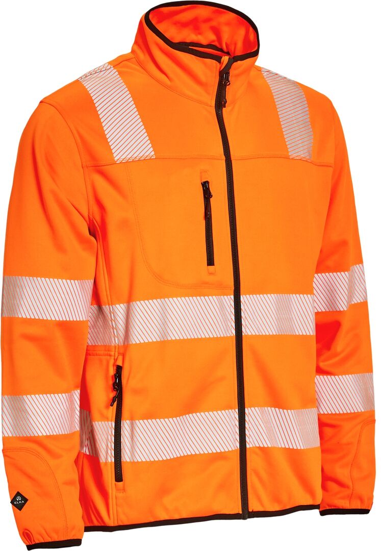 ELKA Extreme Warnschutz Softshelljacke 150015R030 Warnorange Gr. 5XL ELKA Extreme Warnschutz Softshelljacke 150015R030 Warnorange Gr. 5XL