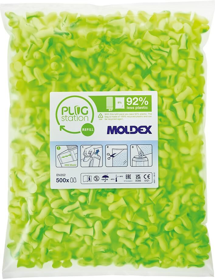 MOLDEX Nachfüllpack Contours 500 Paar MOLDEX Nachfüllpack Contours 500 Paar