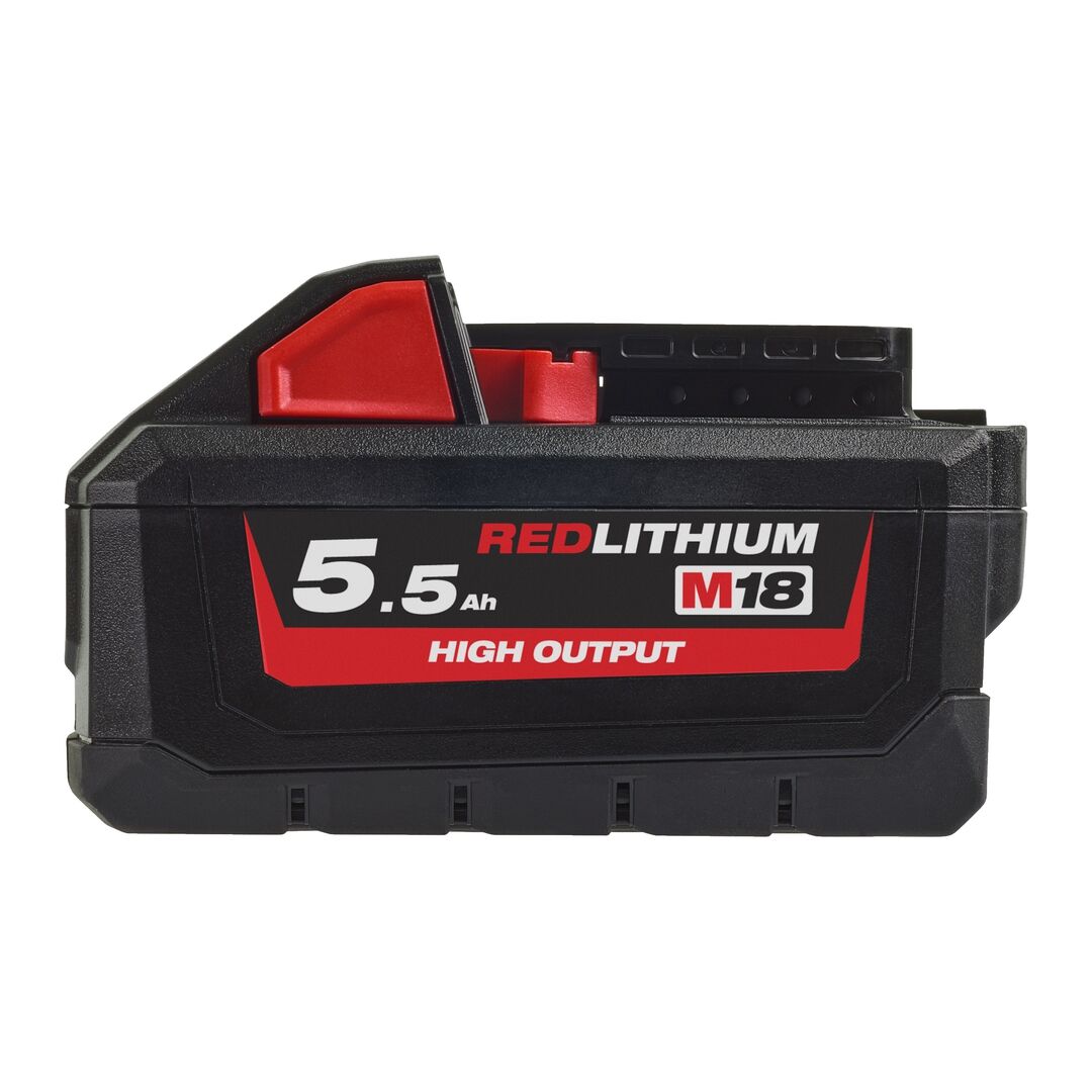 MILWAUKEE Akku M18 HB 18V/5,5Ah High Output MILWAUKEE Akku M18 HB 18V/5,5Ah High Output
