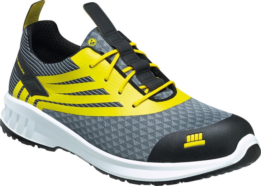 STEITZ Halbschuh CP 4480 gelb-grau ESD NB S1 Größe 37 STEITZ Halbschuh CP 4480 gelb-grau ESD NB S1 Größe 37