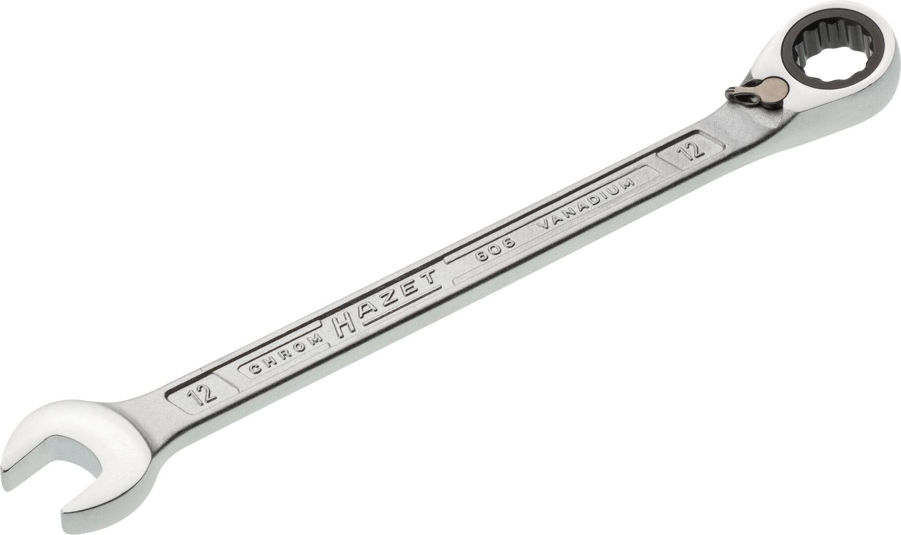 HAZET Knarren-Ring-Maulschlüssel 606 12 mm
