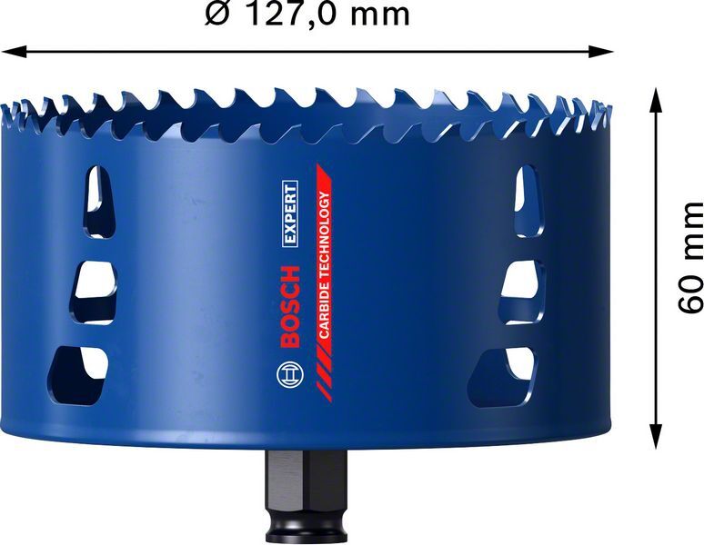 BOSCH Lochsäge EXPERT ToughMaterial 127 mm
