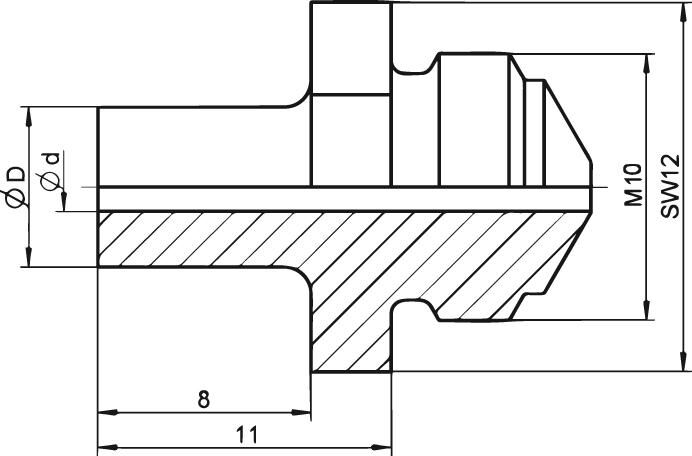 GESIPA Mundstück Bird Bird Pro CAS,Taurus 17/29 verlängert GESIPA Mundstück Bird Bird Pro CAS,Taurus 17/29 verlängert