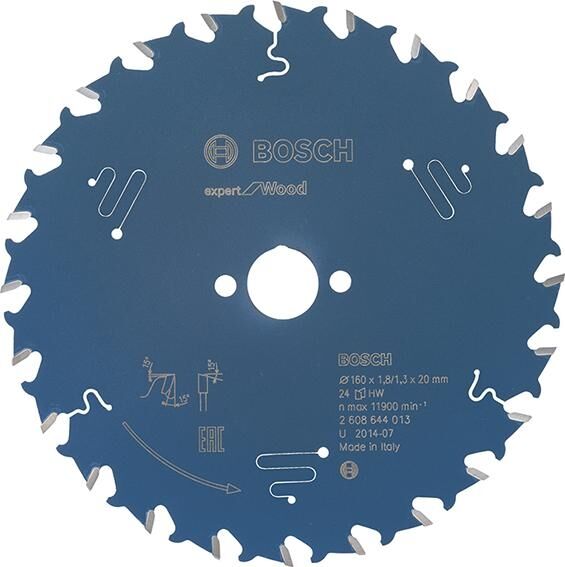 BOSCH HM Kreissägeblatt Expert 136x1.5/1x20 T24