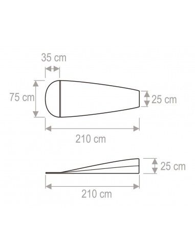 VAUDE Inlet Mummy Schlafsack-Inlet Biwak I.2 red VAUDE Inlet Mummy Schlafsack-Inlet Biwak I.2 red