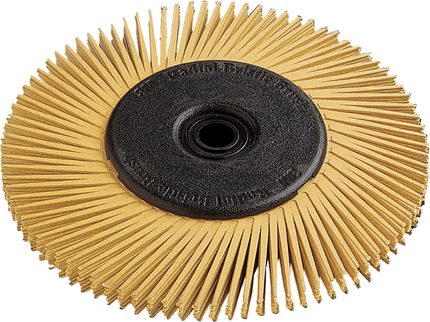 Radial Bristle Brush 150x12mm, P80, gelb 3M