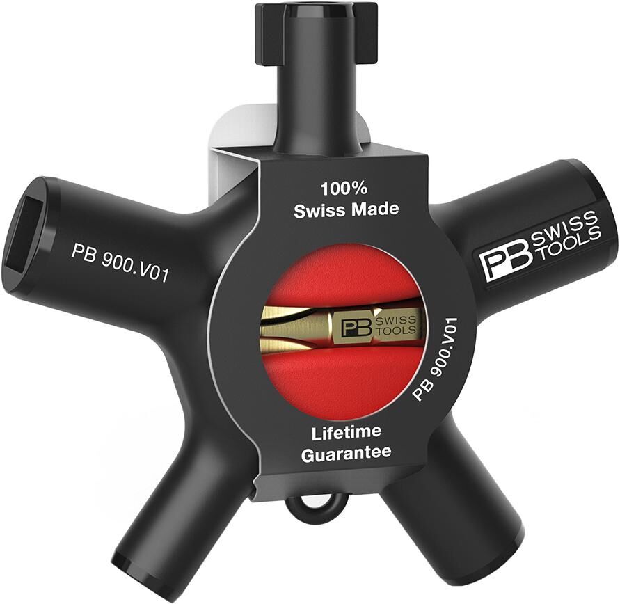 PB Swiss Tools Schaltschrankschlüssel 9 in 1 Tool PB Swiss Tools Schaltschrankschlüssel 9 in 1 Tool