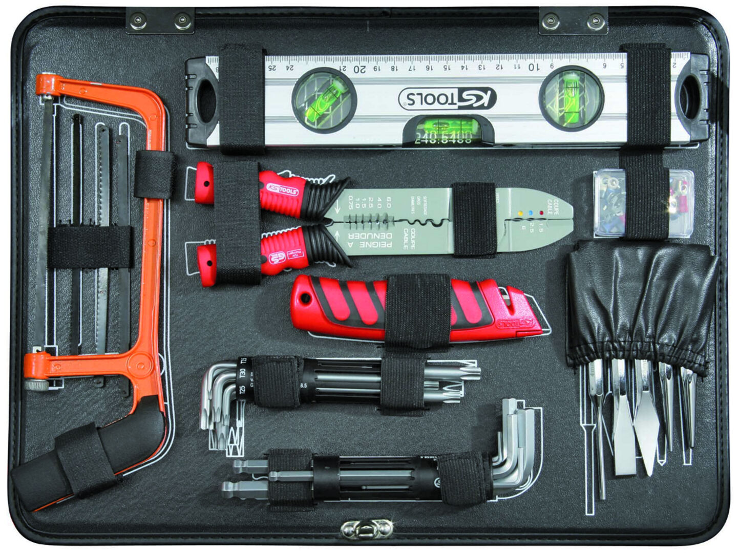 KS-TOOLS KS TOOLS Universal-Werkzeugsortiment 1/4" + 1/2",127-teilig im Koffer KS-TOOLS KS TOOLS Universal-Werkzeugsortiment 1/4" + 1/2",127-teilig im Koffer