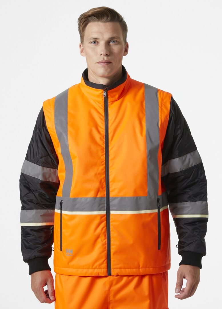 HELLY HANSEN UC-ME InnenJacke Orange/Ebony Gr.2XL HELLY HANSEN UC-ME InnenJacke Orange/Ebony Gr.2XL