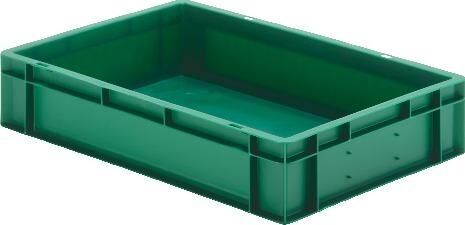 LA-KA-PE Stapeltransportkasten 600x400x120mm grün
