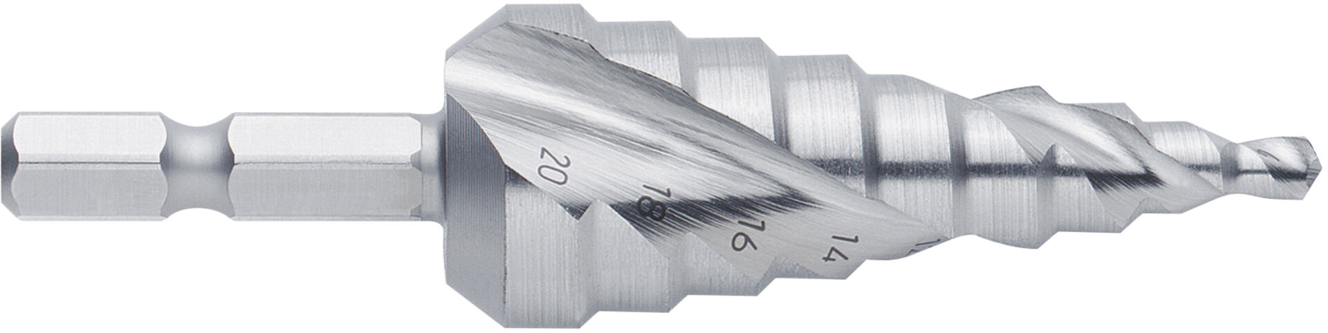 FORMAT Universal-Stufenbohrer-Bit HSS 4 -12,00mm FORMAT Universal-Stufenbohrer-Bit HSS 4 -12,00mm