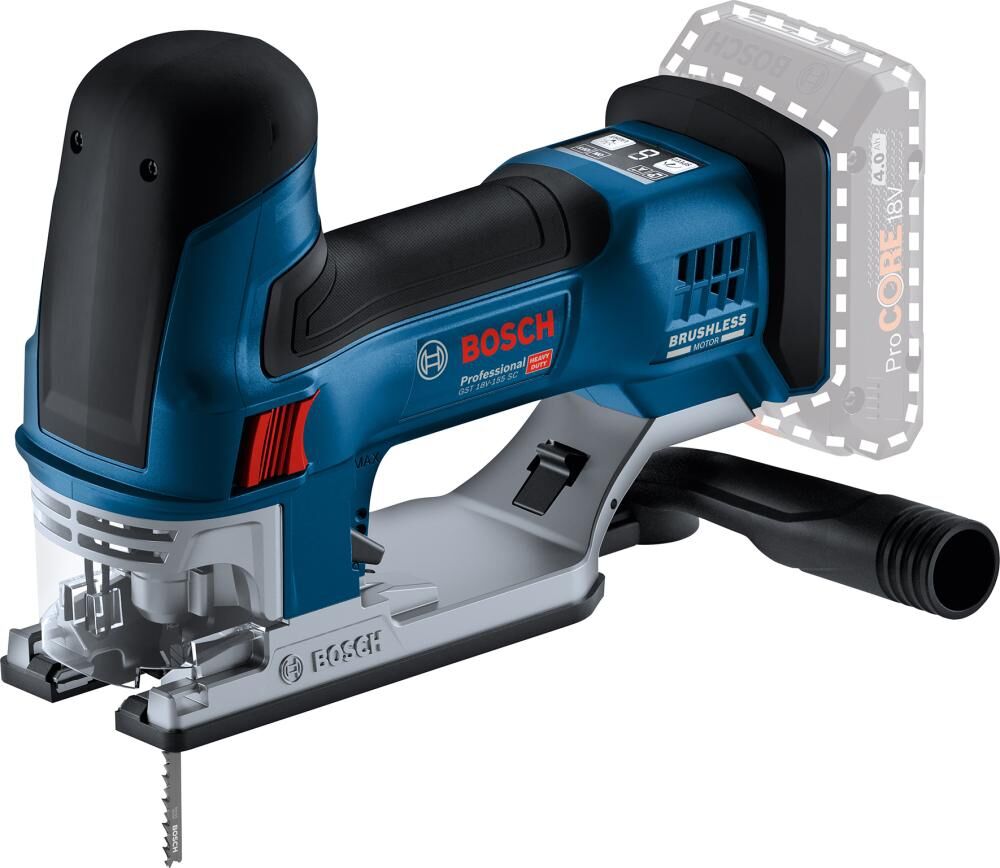 BOSCH Akku-Stichsäge GST 18V-155 SC solo in L-BOXX BOSCH Akku-Stichsäge GST 18V-155 SC solo in L-BOXX