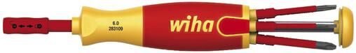 WIHA Schraubendreher mit Bit Magazin LiftUp electric,6 slimBits, WIHA Schraubendreher mit Bit Magazin LiftUp electric,6 slimBits,
