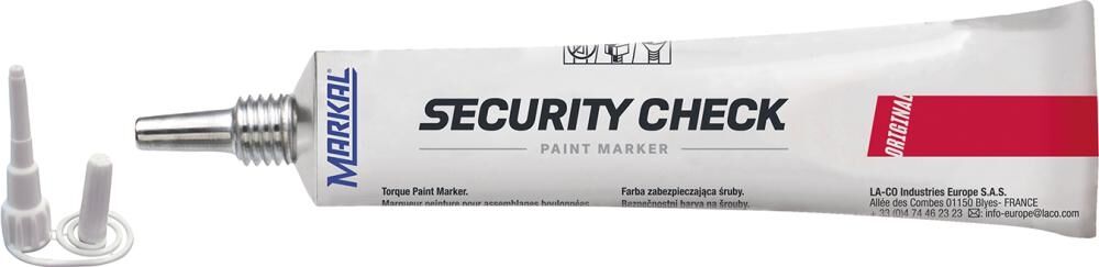 MARKAL Security-Check Sicherungslack rot