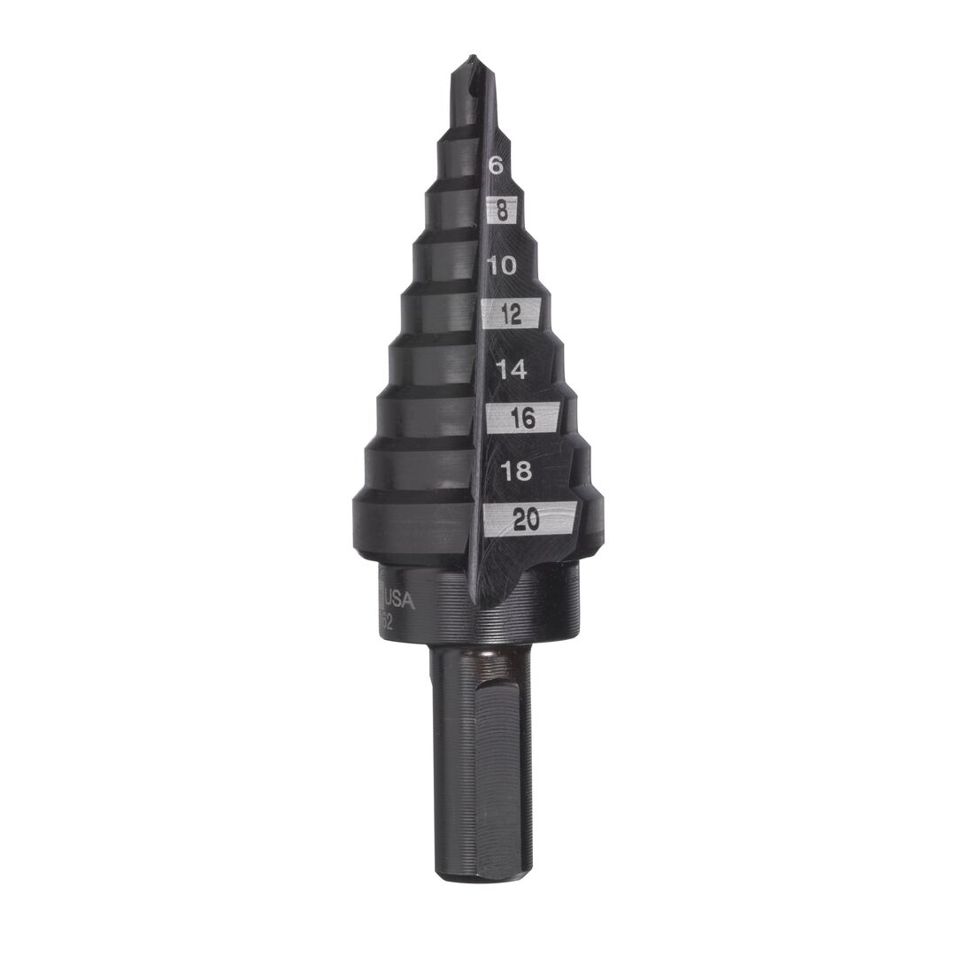 MILWAUKEE Stufenbohrer 4 bis 20 mm, 2 mm