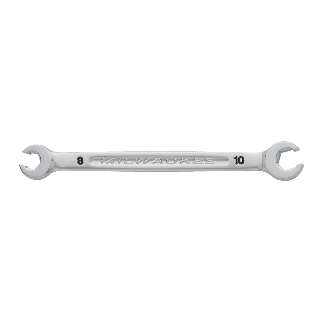 MILWAUKEE Offener Doppel-Ringschlüssel 8 x 10 mm