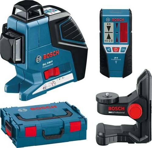 BOSCH Kreuzlinienlaser GLL 3-80 P Prof + BM 1 Prof + LR 2 Prof BOSCH Kreuzlinienlaser GLL 3-80 P Prof + BM 1 Prof + LR 2 Prof
