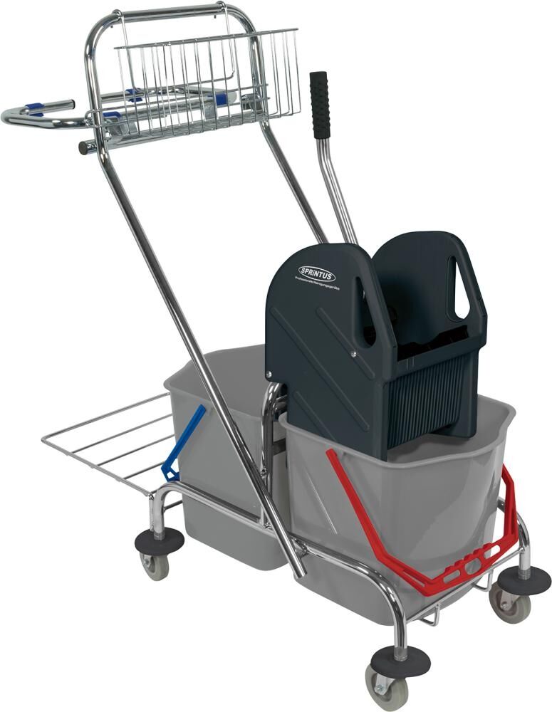 Doppelfahreimer chrom 2x17l mitPresse K.+R. Doppelfahreimer chrom 2x17l mitPresse K.+R.