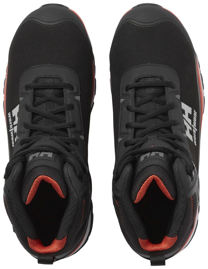 HELLY HANSEN Sicherheits-Schuh 78392 Chelsea Evo, S3 MID Gr. 44 BLACK/ORANGE HELLY HANSEN Sicherheits-Schuh 78392 Chelsea Evo, S3 MID Gr. 44 BLACK/ORANGE