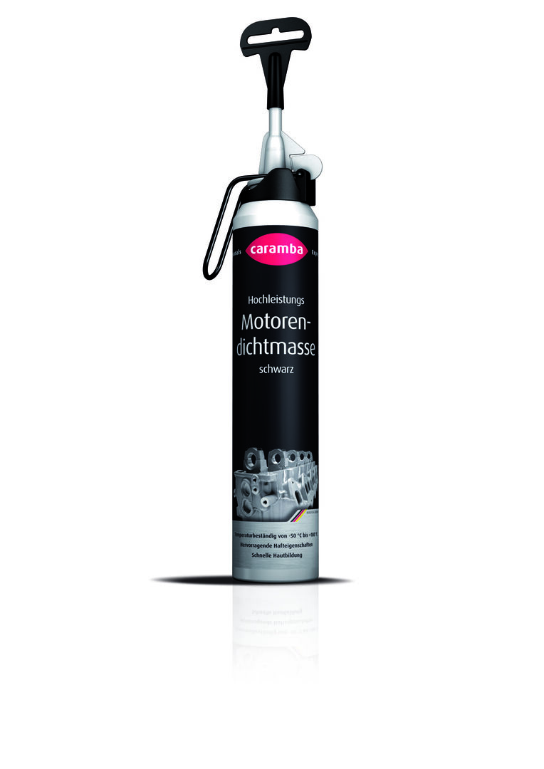 CARAMBA Hochleistungs Motorendichtmasse 200 ml Kartusche schwarz "Profi-Serie"