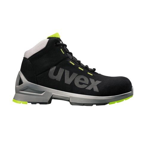 UVEX 1 Sicherheits-Stiefel Gr. 44 W11 S2 ESD SR schwarz/gelb 8545.8