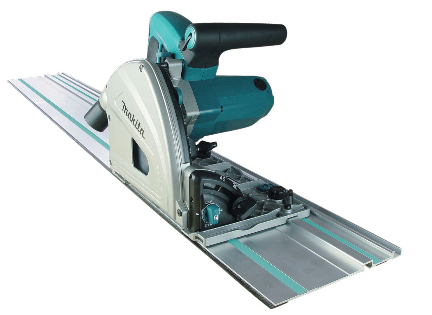 MAKITA Handkreissäge mit Tauchfunktion SP6000J1 mit Führungsschiene im Koffer MAKITA Handkreissäge mit Tauchfunktion SP6000J1 mit Führungsschiene im Koffer