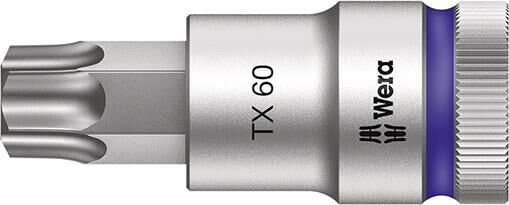 WERA Schraubendreher-Einsatz 1/2" T60x 60mm Haltefür WERA Schraubendreher-Einsatz 1/2" T60x 60mm Haltefür