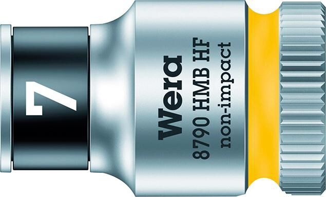 WERA Steckschlüsseleinsatz 6-kant 3/8" 7mm, mit Haltefunktion