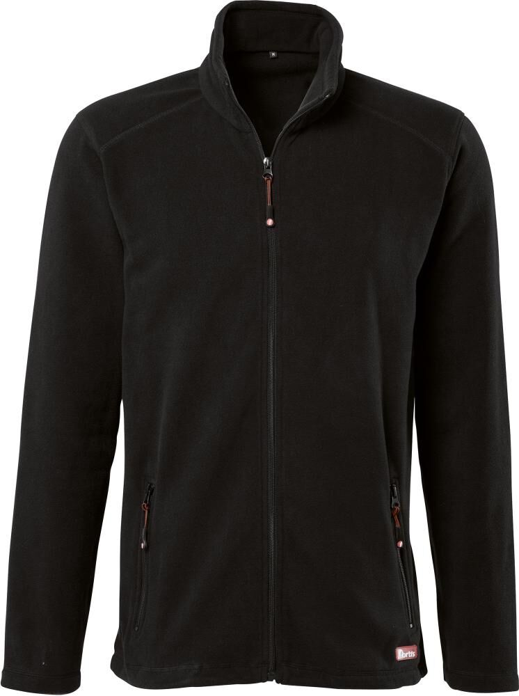 FORTIS Fleecej.Basic 24 schwarz Gr.M