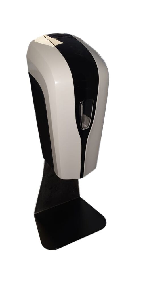 Automatischer Desinfektionsspender mit Säule + Batterien Automatischer Desinfektionsspender mit Säule + Batterien