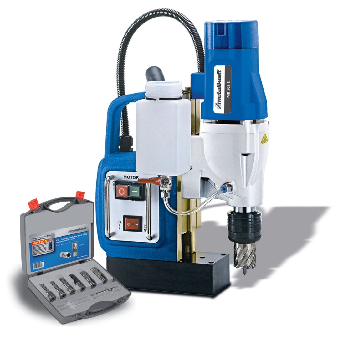 MB 502E SET Metallkraft Magnetbohrmaschine