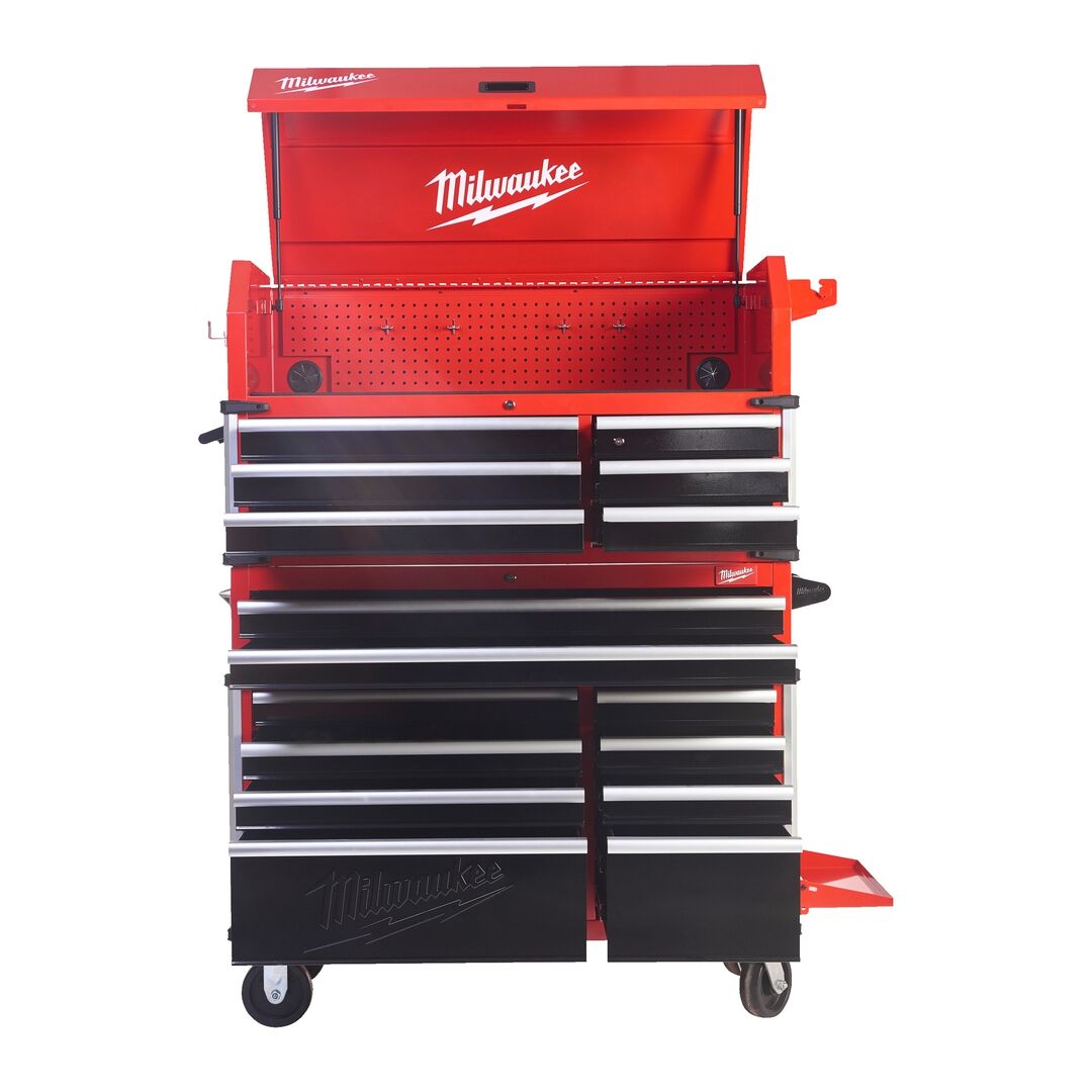 MILWAUKEE Werkstattwagen 117 cm / 46" mit 10 Schubladen MILWAUKEE Werkstattwagen 117 cm / 46" mit 10 Schubladen